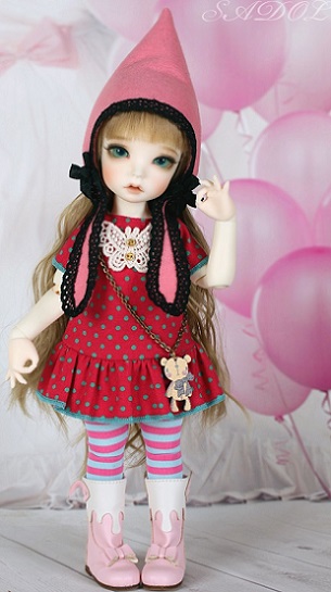 [Kokoma] Cutie Clothes - Pink Set